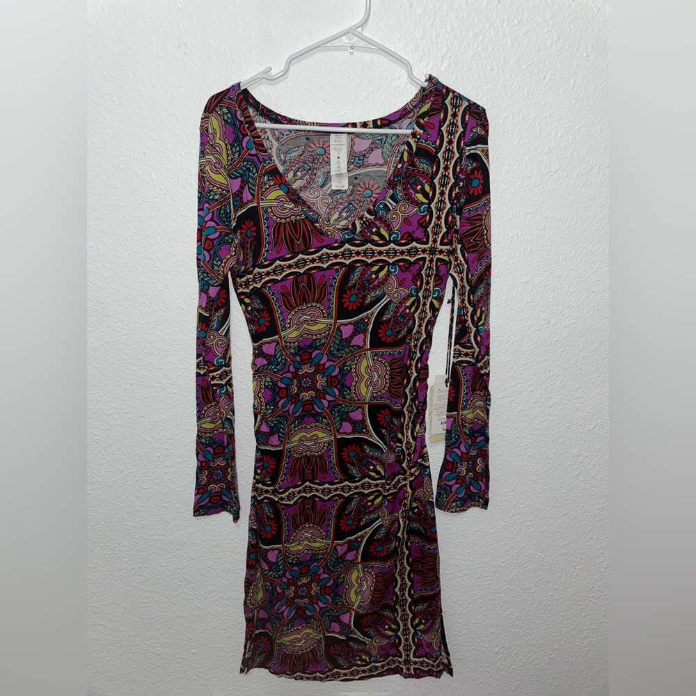 Goregous patterned dress satva brand